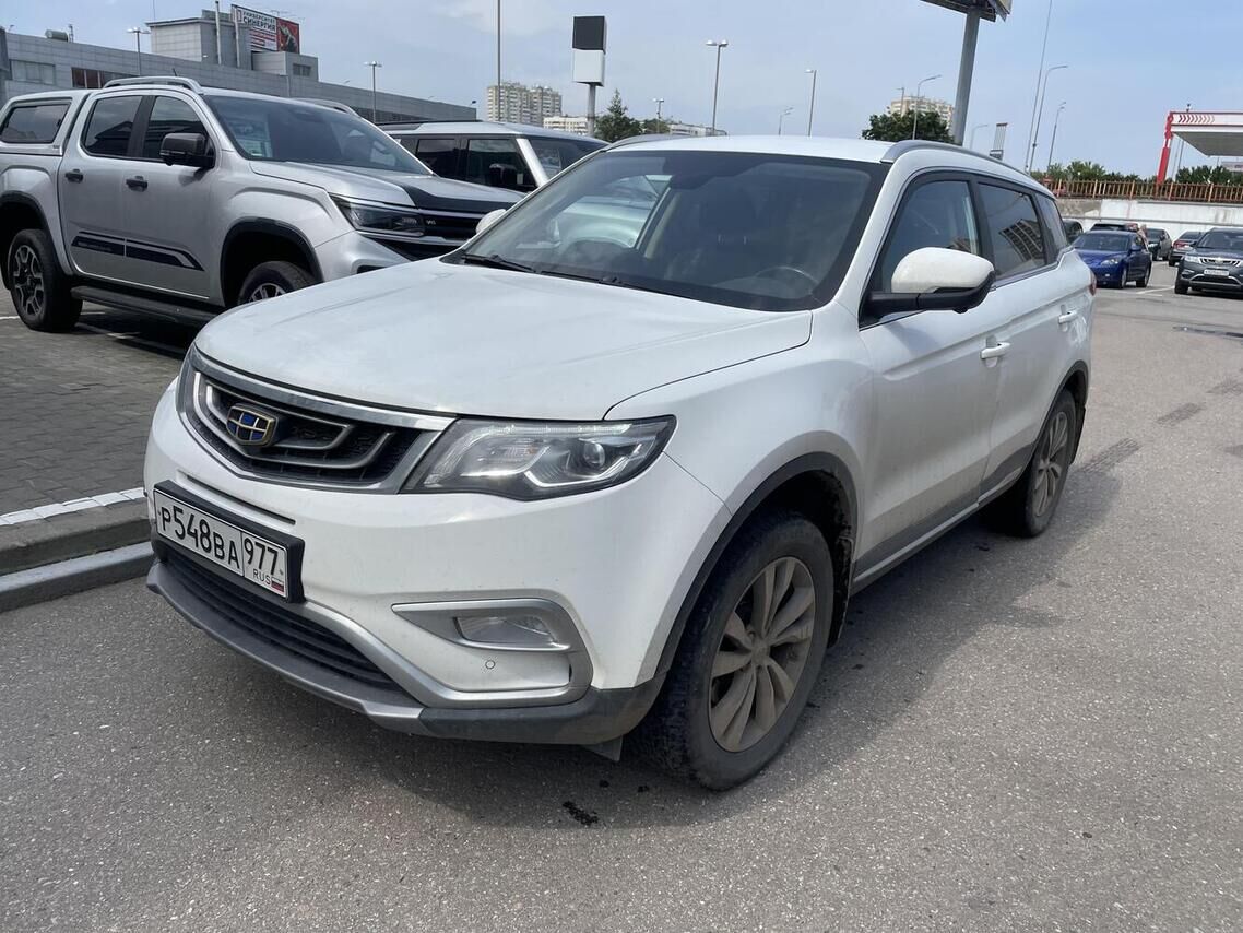 Geely Atlas, 2021 г., 127 715 км