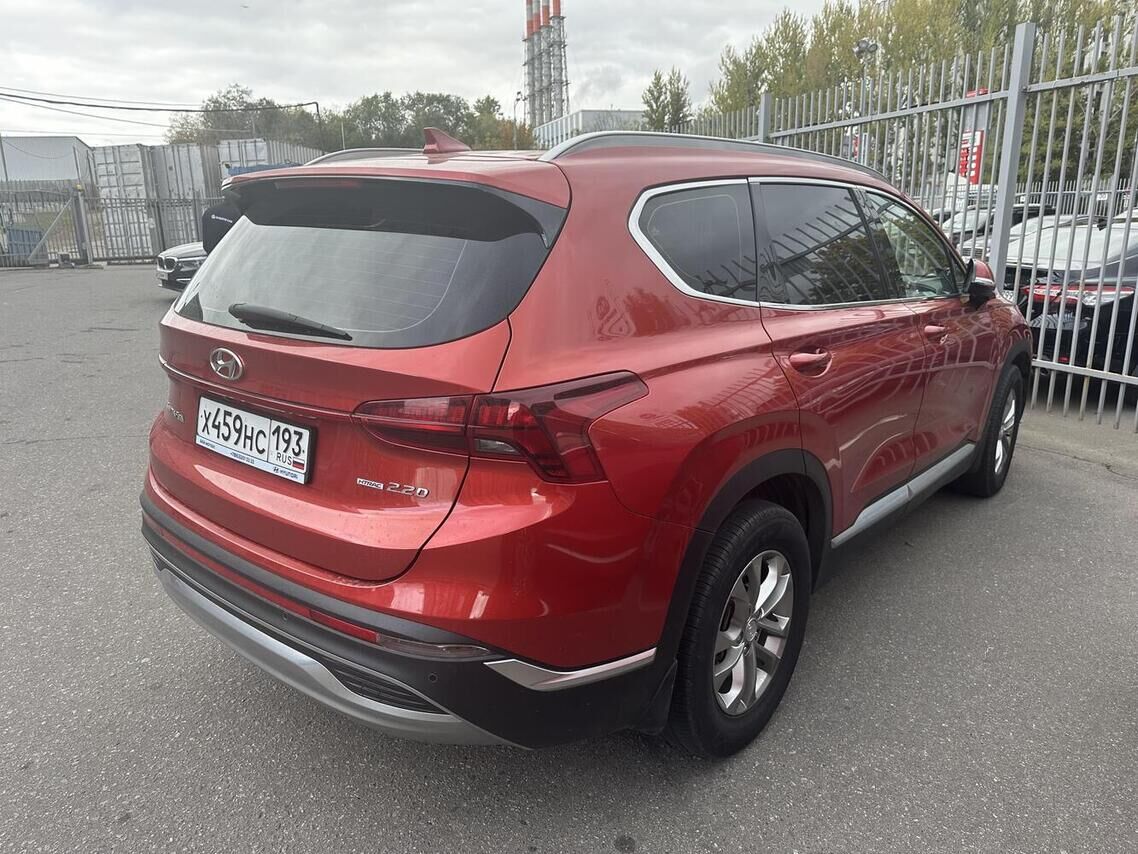 Hyundai Santa Fe, IV Рестайлинг, 2021 г., 133 044 км